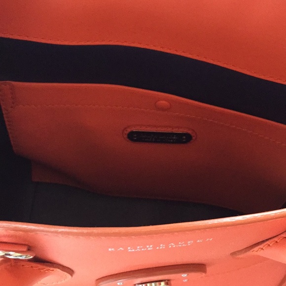 HP🥂 2x Ralph Lauren Ricky leather handbag new - Picture 5 of 7